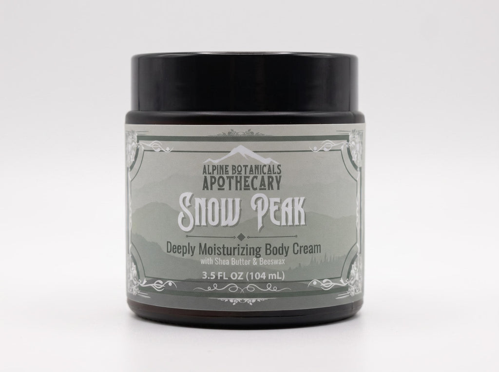 Snow Peak Deeply Moisturizing Body Cream with Shea Butter & Beeswax