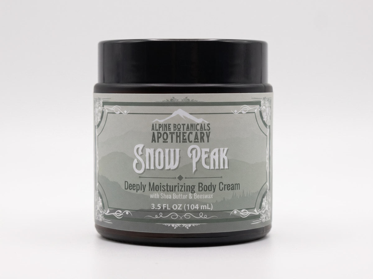 Snow Peak Deeply Moisturizing Body Cream with Shea Butter & Beeswax