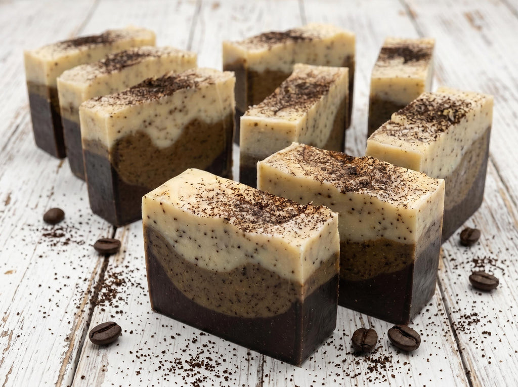 Mountain Mocha Soap — Handcrafted with Coffee and Cocoa — 10.7 OZ (303 g)
