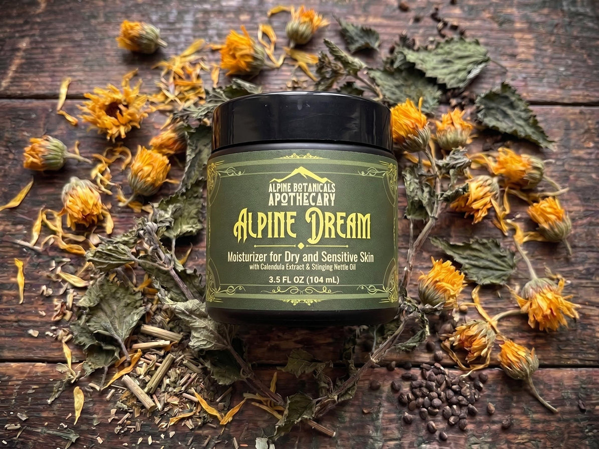Alpine Dream Moisturizer with Calendula and Stinging Nettle for Dry and Sensitive Skin