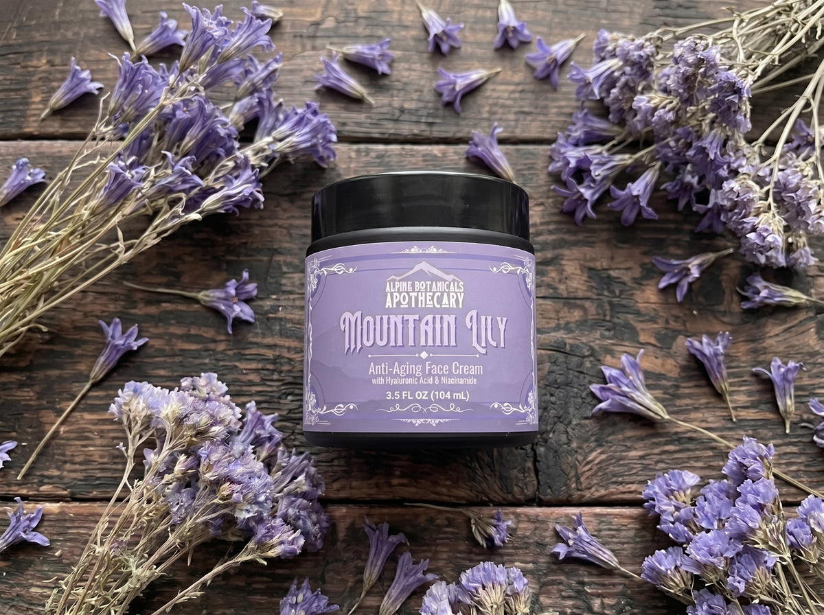Mountain Lily Anti-Aging Face Cream with Hyaluronic Acid and Niacinamide