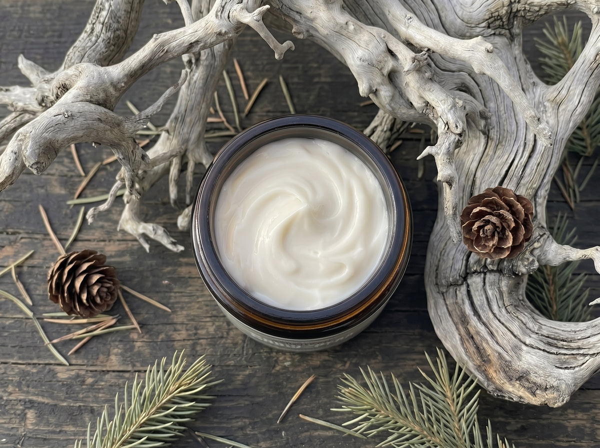 Snow Peak Deeply Moisturizing Body Cream with Shea Butter & Beeswax